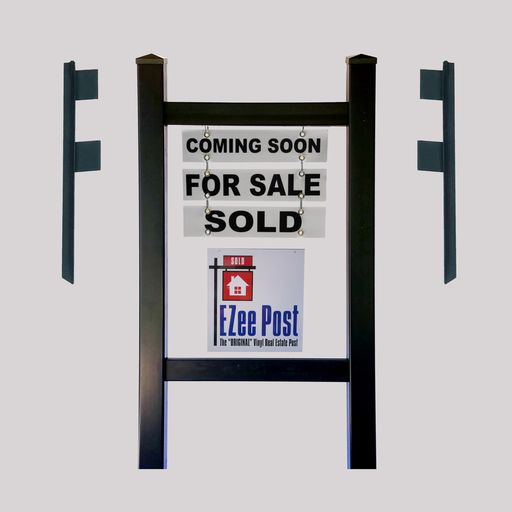 EZee Post Real Estate Yard Sign Post Kits and Open House Sign Kits ...