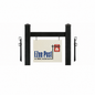 Scottsdale Real Estate Sign Post - Black - EZee Post