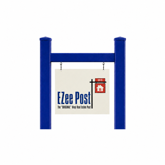Scottsdale Real Estate Sign Post - Blue - EZee Post