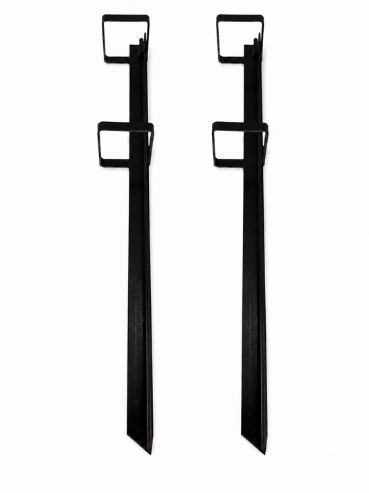 Metal In-Ground Stakes - 2 PACK