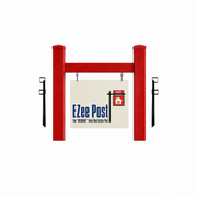 Scottsdale Real Estate Sign Post - Red - EZee Post