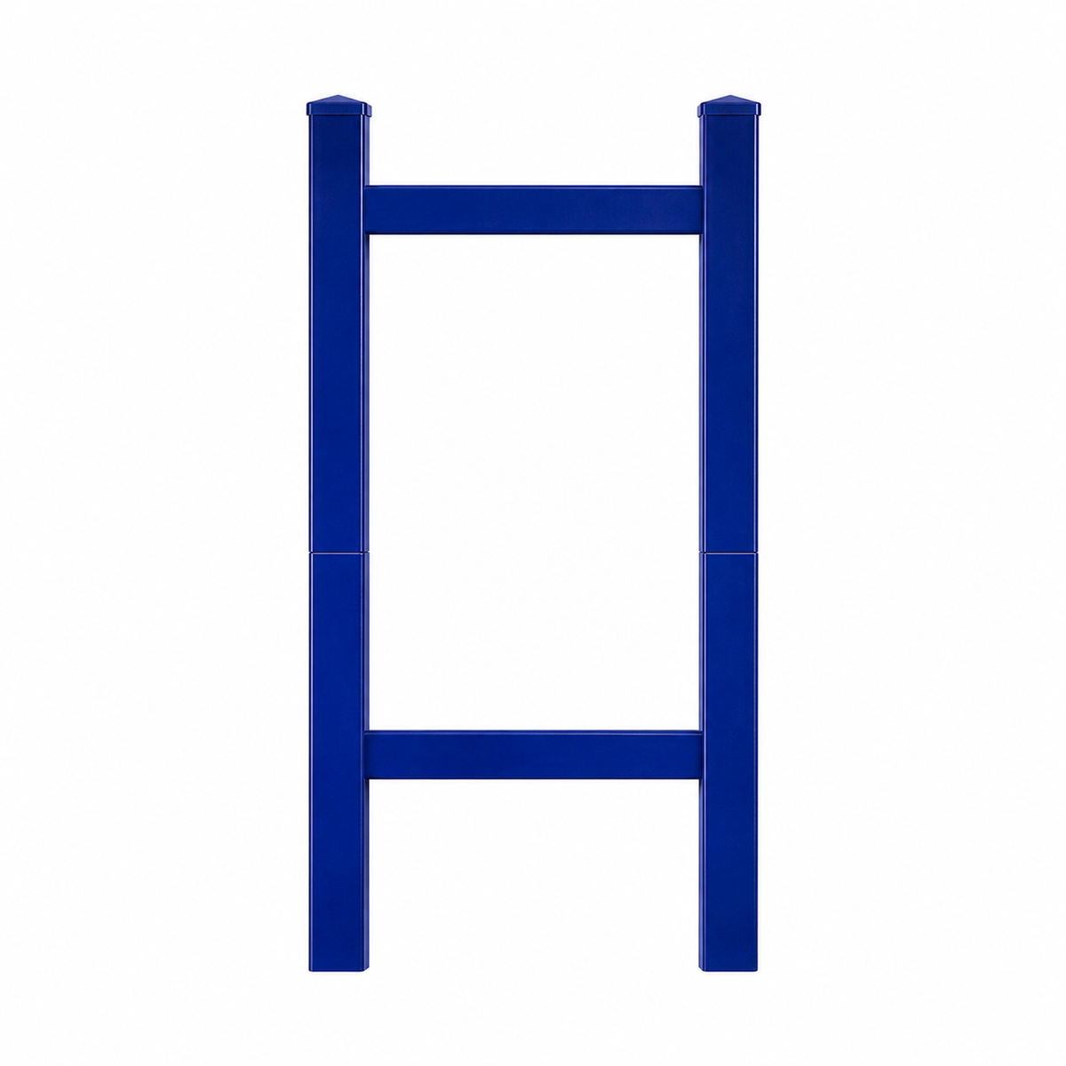 Double 2-Piece Real Estate Sign Post - Blue - EZee Post