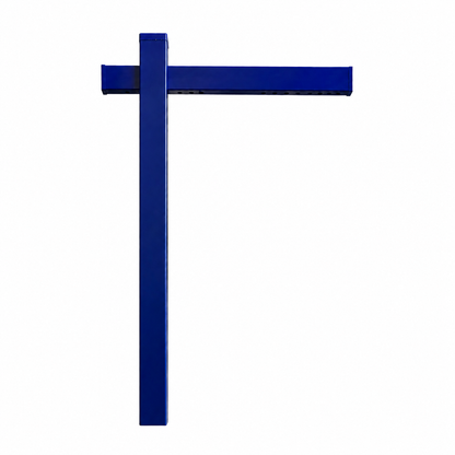 Classic 2-Piece Real Estate Sign Post - Blue - EZee Post
