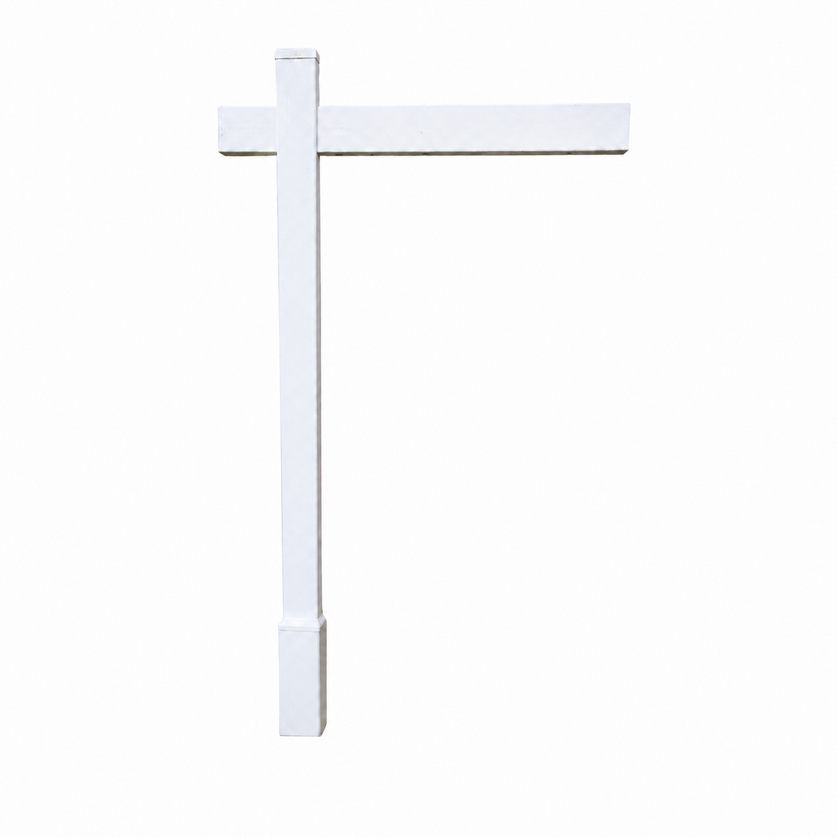 For Sale By Owner Real Estate Sign Post Kit - White