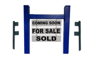 Scottsdale Real Estate Yard Sign Post - Blue