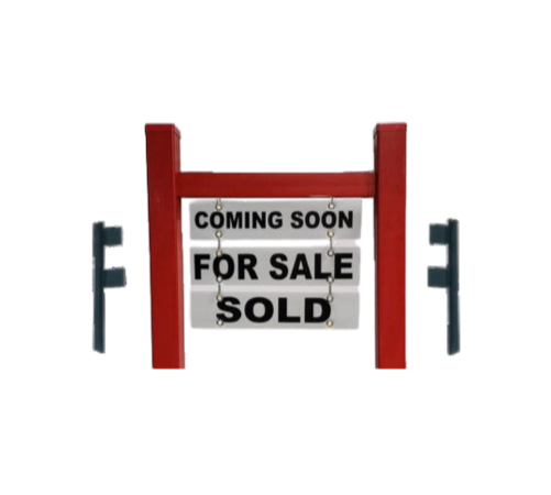 Scottsdale Real Estate Yard Sign Post - Red